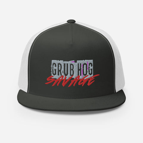 GRUB HOG Savage Trucker Cap