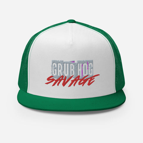 GRUB HOG Savage Trucker Cap