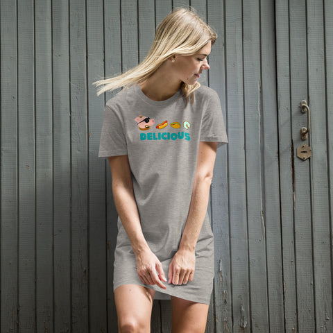 Pac-Man Organic cotton t-shirt dress