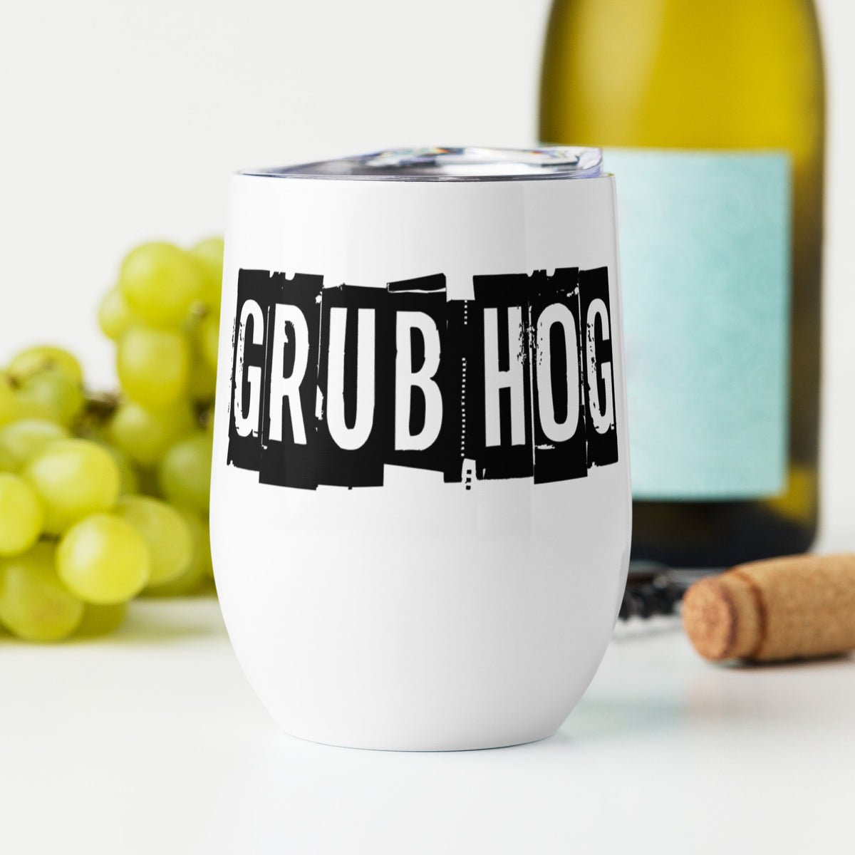 GRUB HOG Wine tumbler