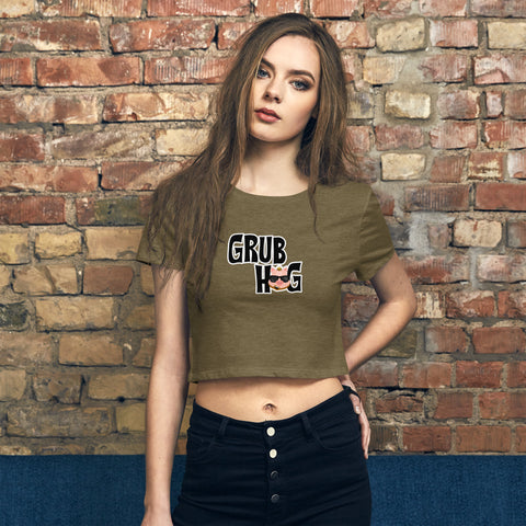 Grub Hog Women’s Crop Tee